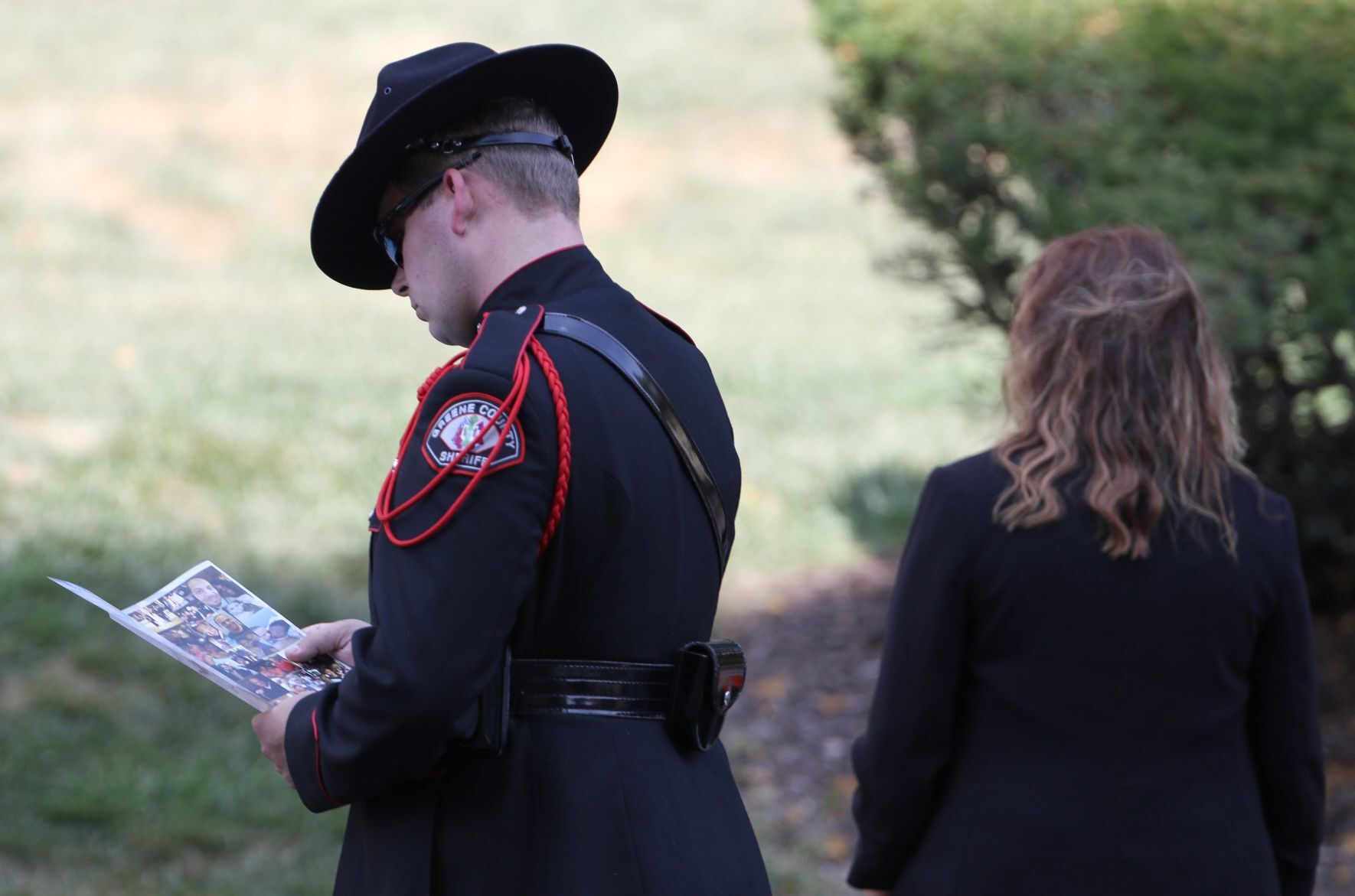 Memorial service for Officer Tamarris Bohannon